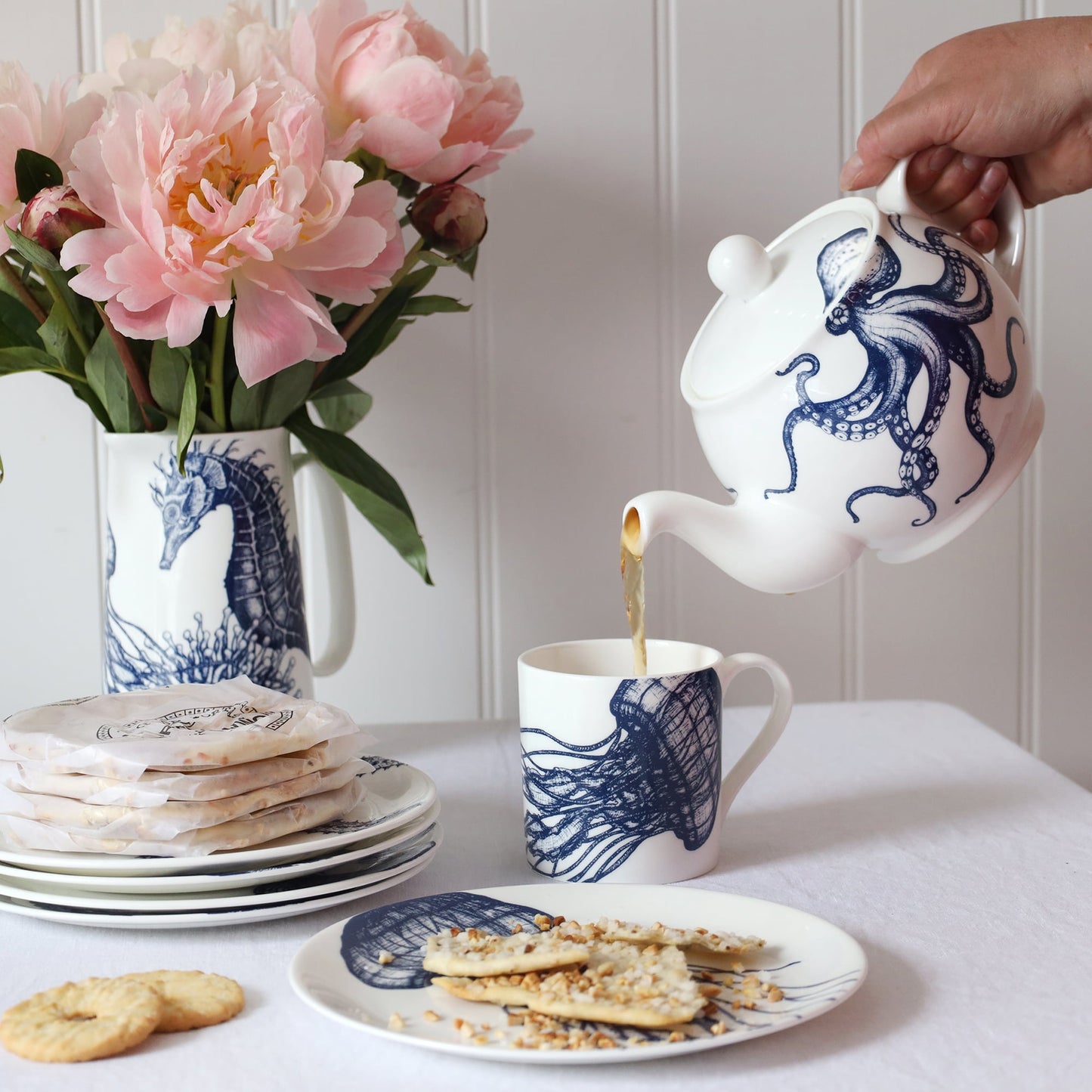 Bone China Jellyfish Mug