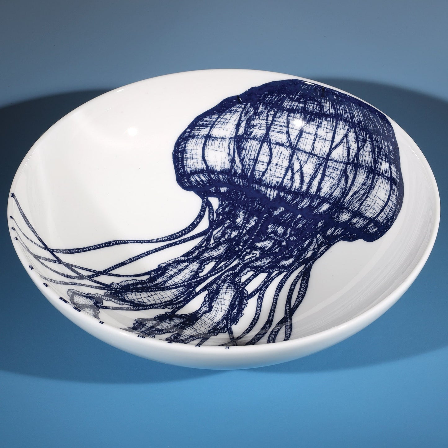 Bone China Jellyfish Pasta Bowl